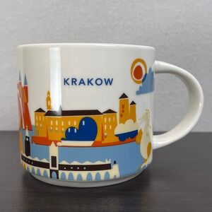 Starbucks You Are Here Collection Krakow Poland Coffee Mug 14oz 2018 City Series